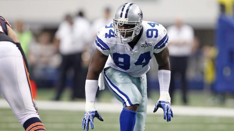 Cowboys defensive end Marshawn Kneeland